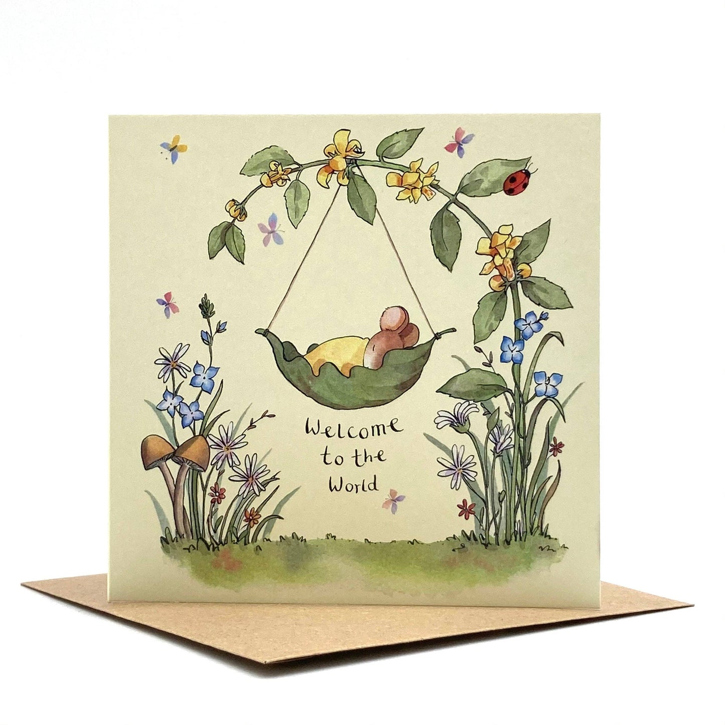 New Baby Card - Mouse New Baby