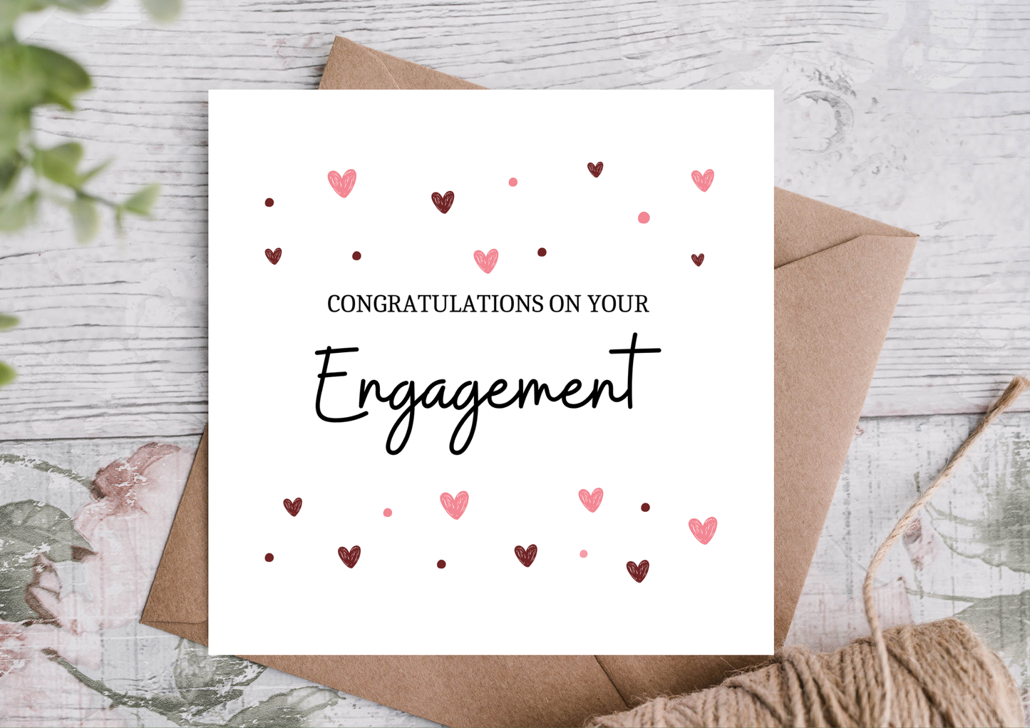 Congratulations on Your Engagement Card | Congrats Card