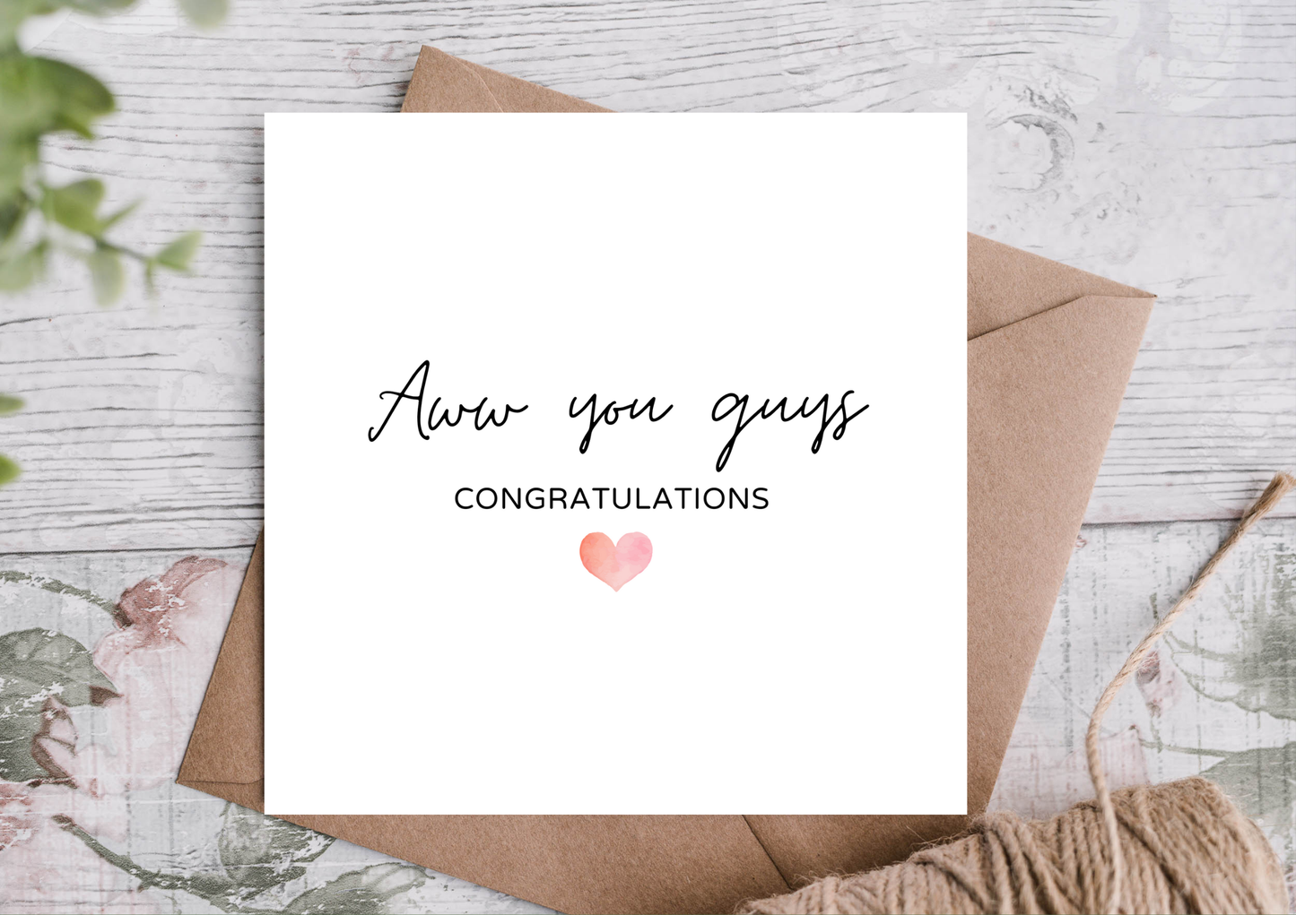 Wedding Card / Engagement Card