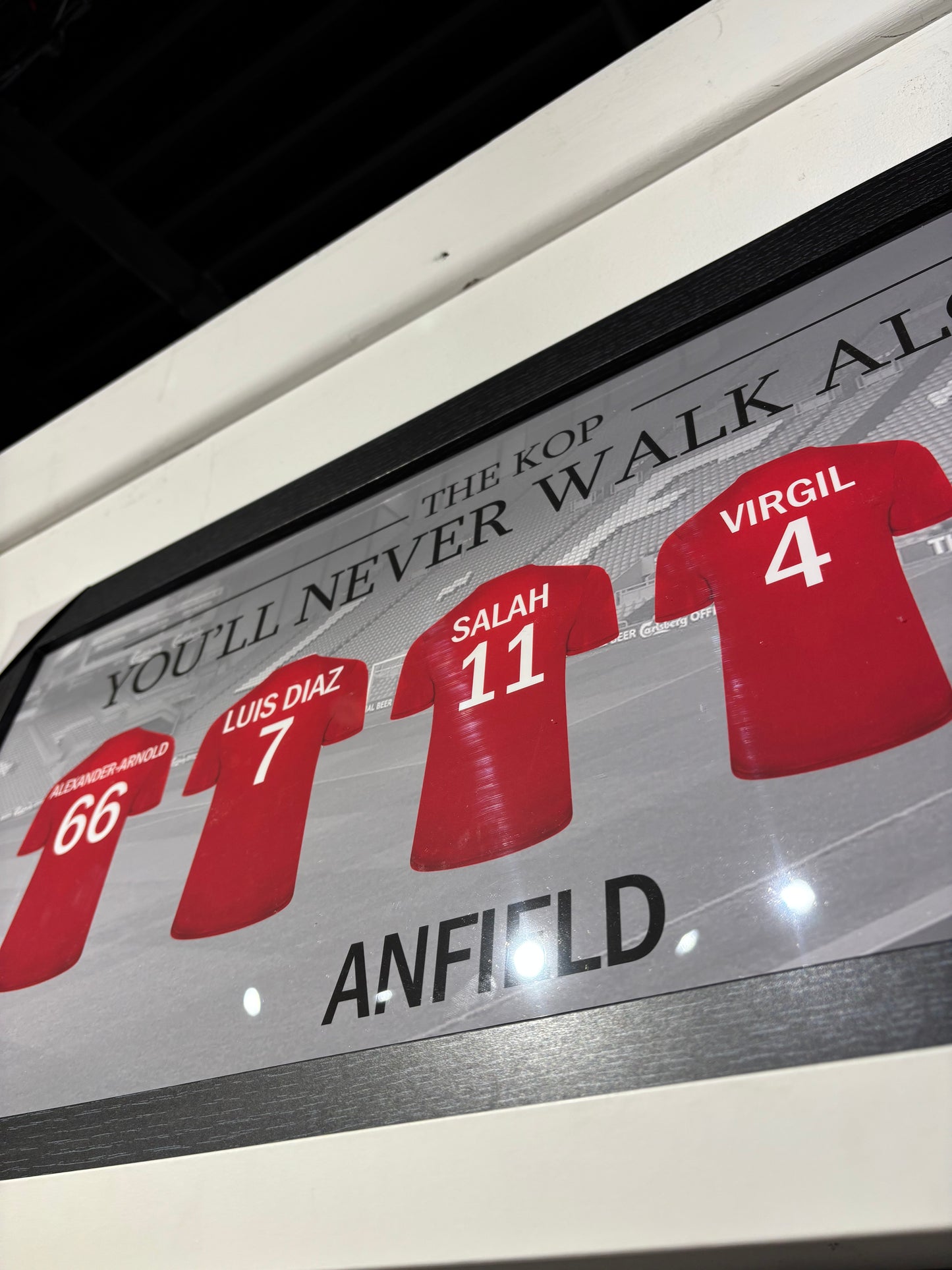 Liverpool FC Anfield Wall Art - You’ll Never Walk Alone Print