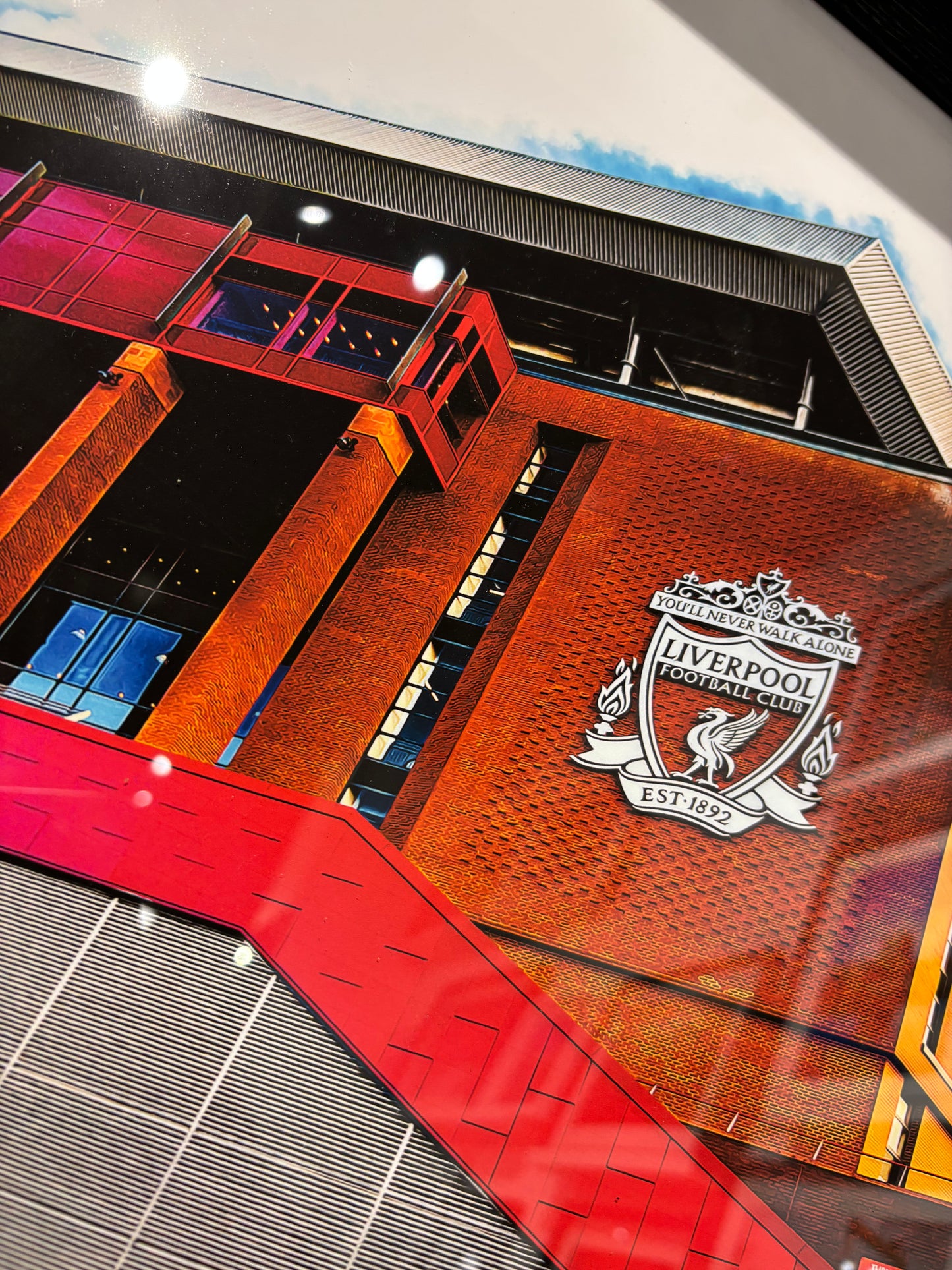Liverpool FC Anfield Stadium Framed Print