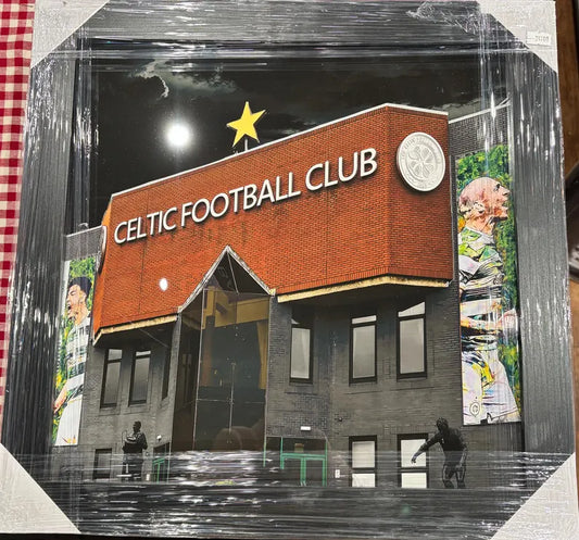 Celtic Stadium Framed Print