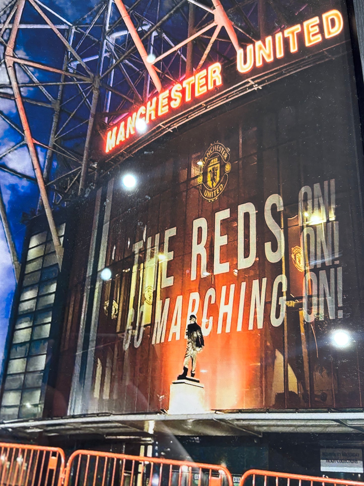 Old Trafford Framed Art