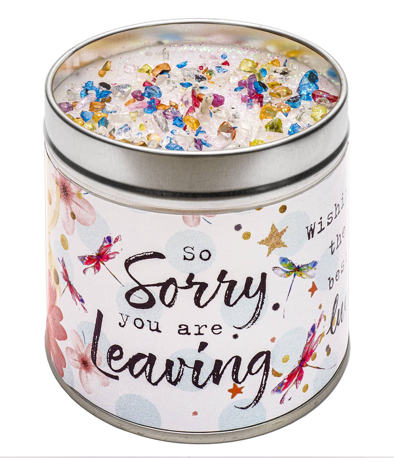 JUST BECAUSE CANDLES – SORRY YOU'RE LEAVING