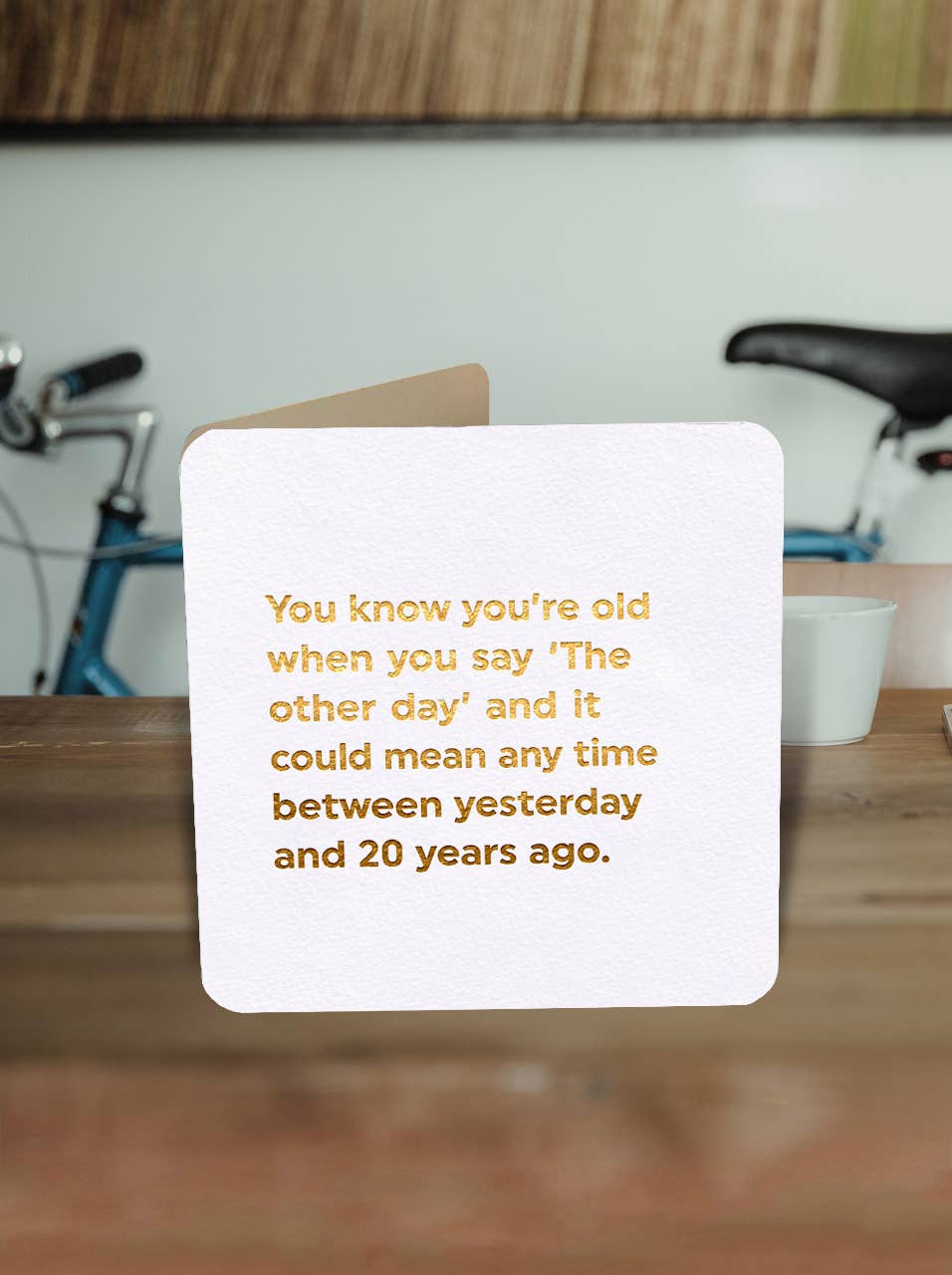 Funny Birthday Card - The Other Day