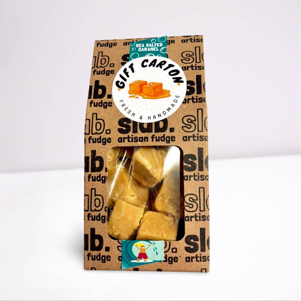 Sea Salted Caramel Fudge Gift Carton