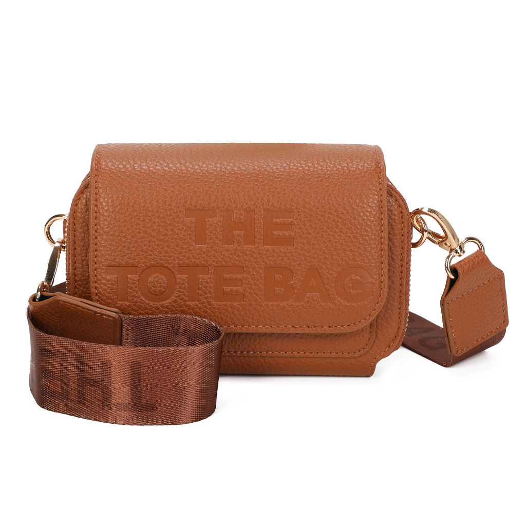 JM1762 Compact Crossbody Phone Bag with Built-in Wallet: Wine