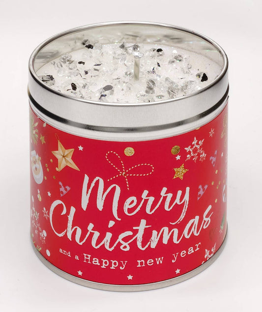 The Red One - Candle Tin - Merry Christmas