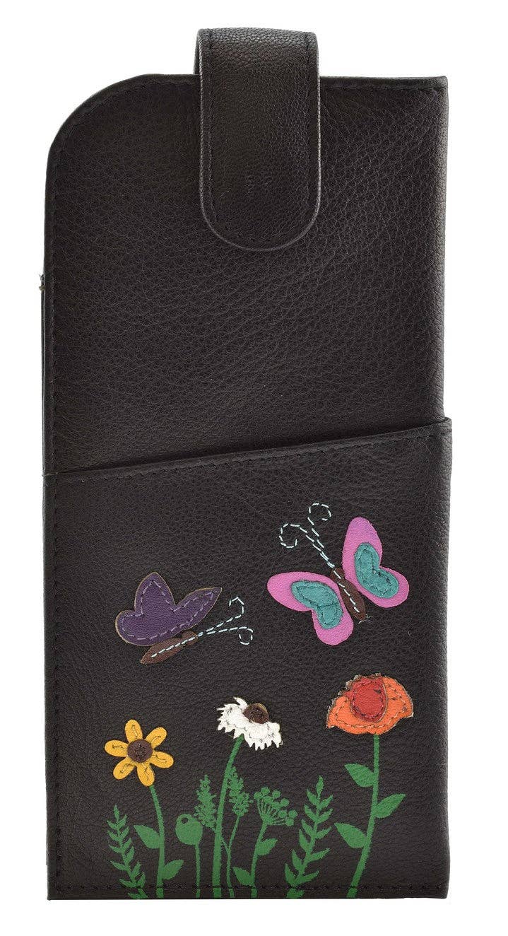 Sophia Glasses Case: Black