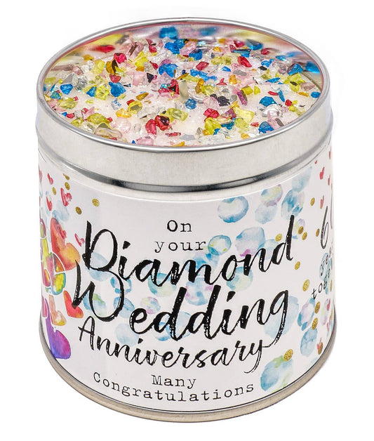 JUST BECAUSE CANDLES – DIAMOND WEDDING ANNIVERSARY
