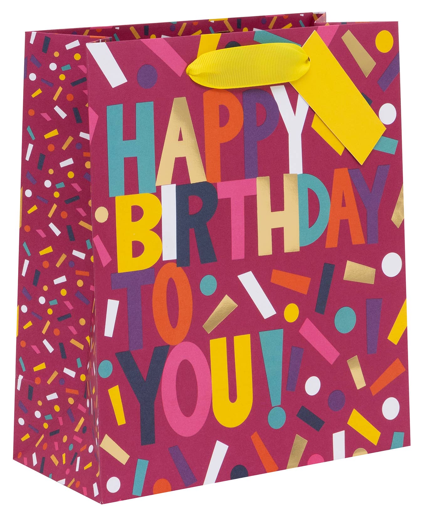 Happy Birthday to You Pink Midi Bag