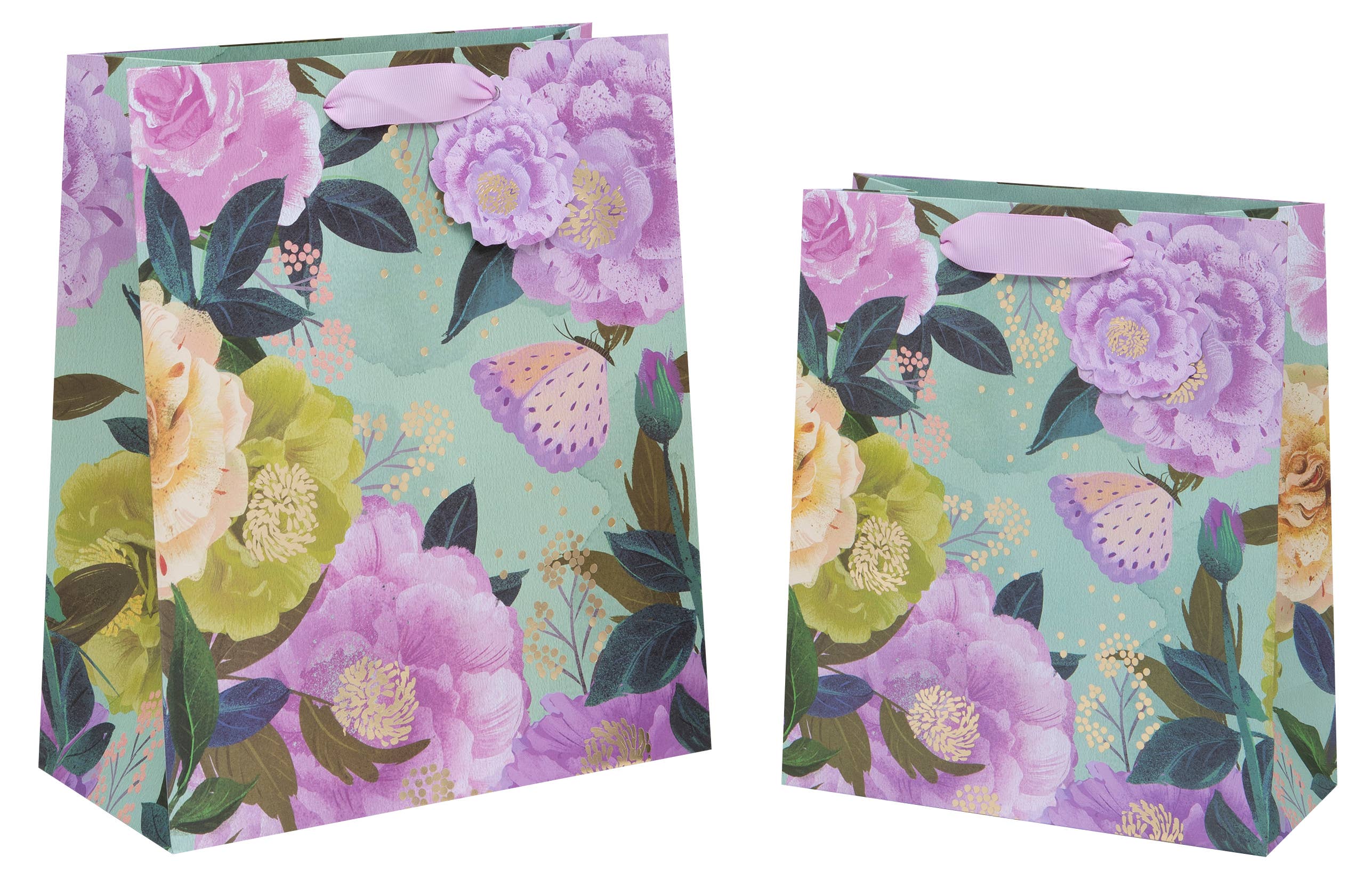 Butterfly Floral Midi Bag