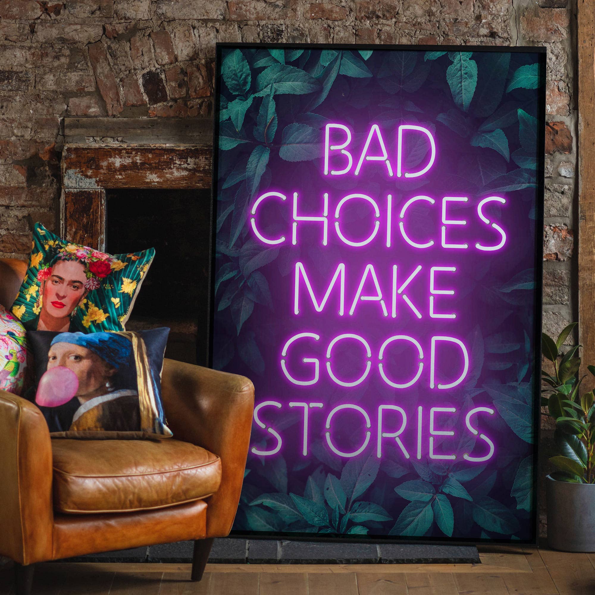 Bad Choices Make Good Stories Print: Matte / 8 ¼ x 11 ¾ in | 21x30 cm
