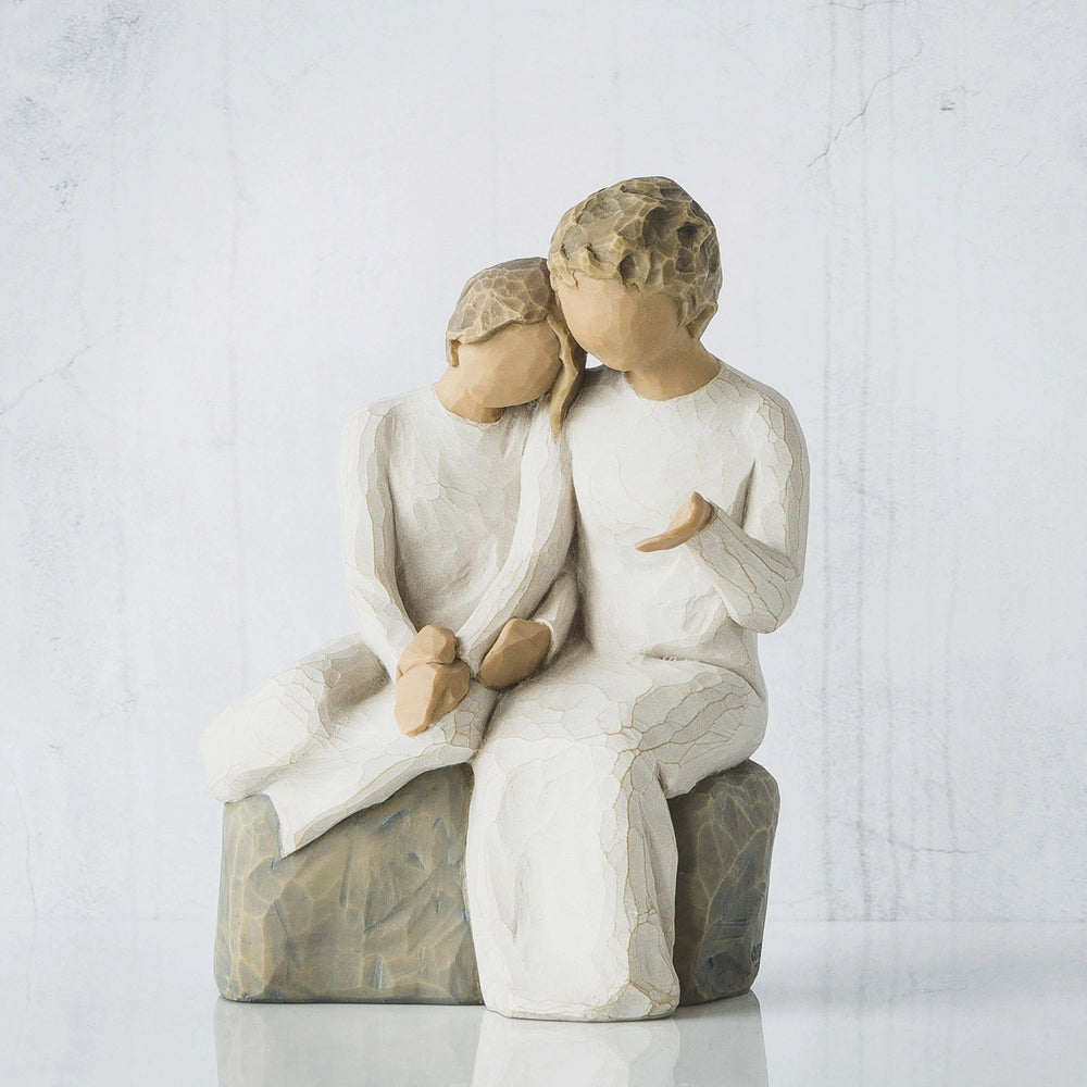 With my Grandmother Figurine