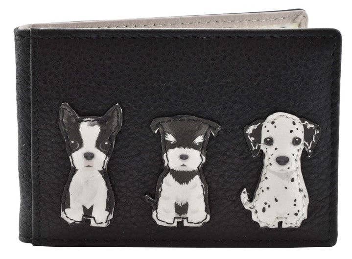 Best Friends Sitting Dogs ID / Travel pass RFID - 647 65: Black