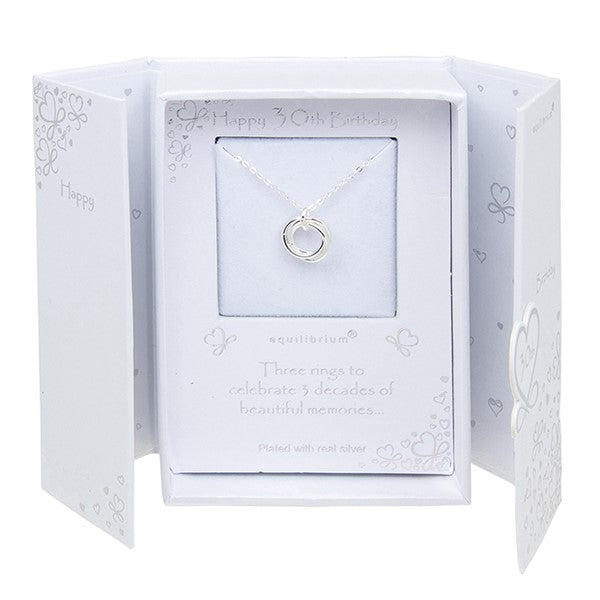 Equilibrium 30th Birthday Necklace