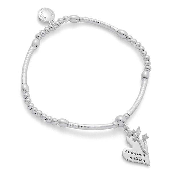 Equilibrium Silver Plated Bracelet