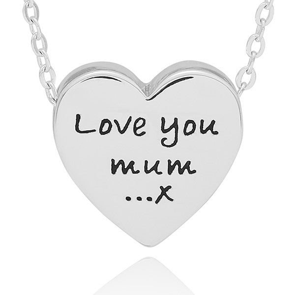 Equilibrium Just For You Silver Plated Necklace