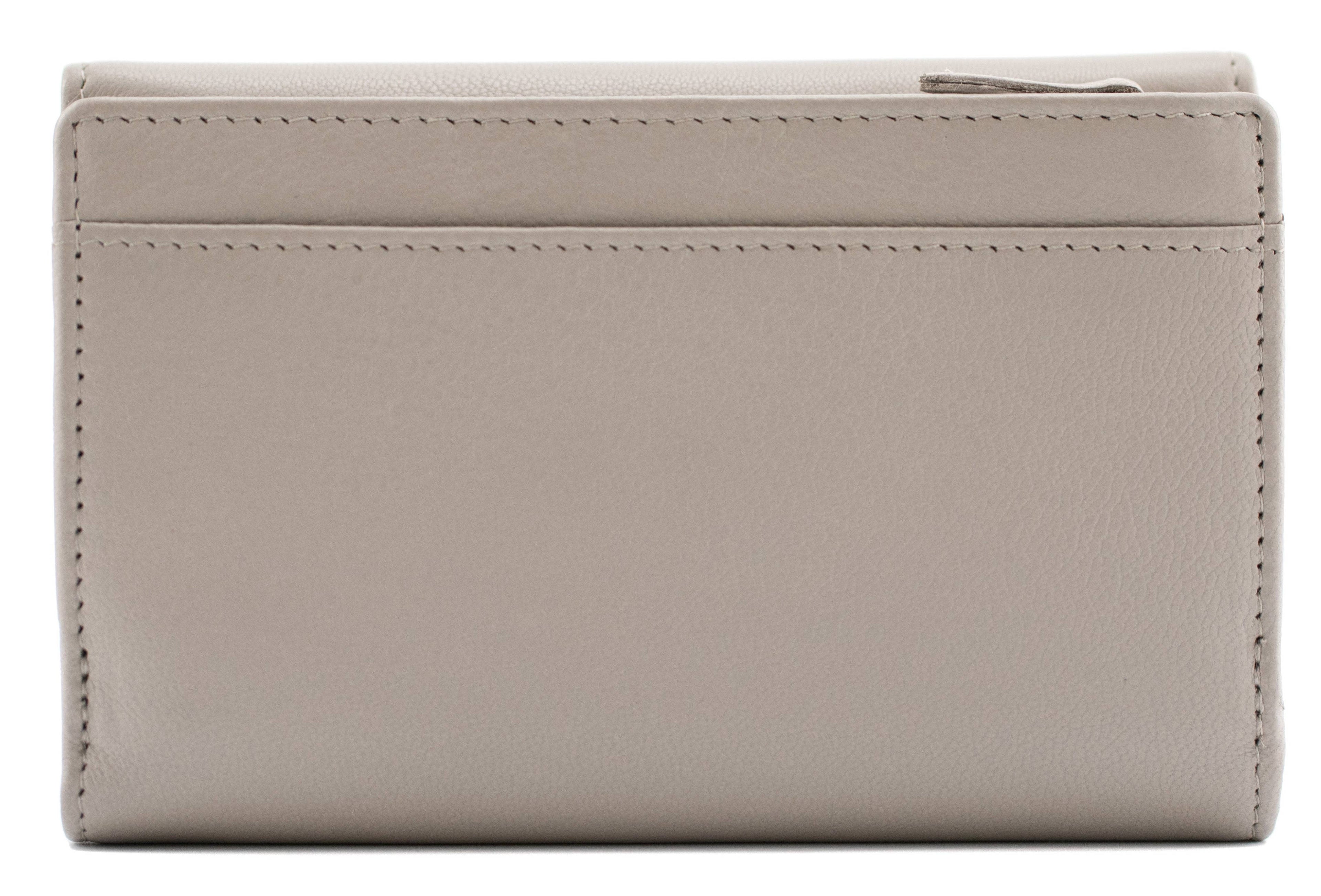 Sakura Large Tri fold purse - 3676 28: Grey