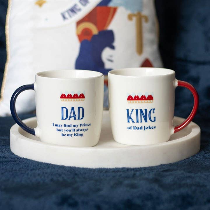 Dad, You'll Be My King Father's Day Mug