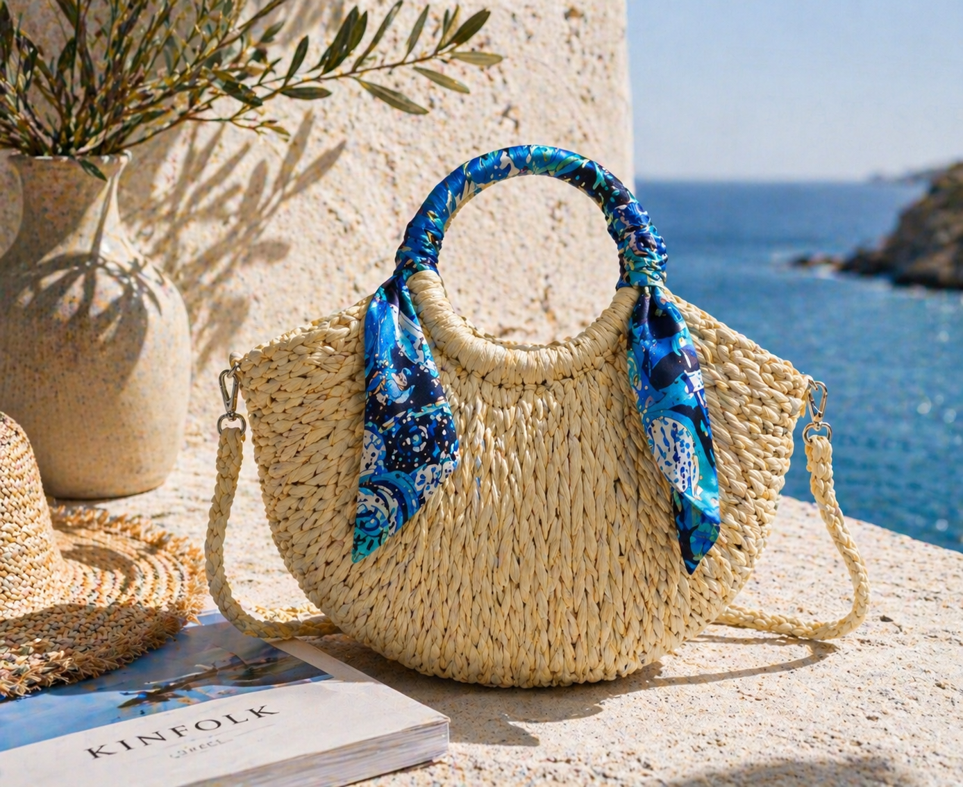 F9084 Scarf Grab Bag: Beige