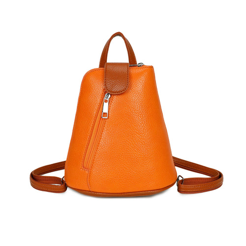 1052 Mini Bucket Backpack Zip Detail Style: Pink
