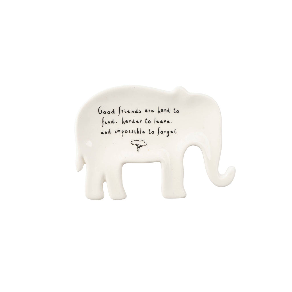 Send With Love Elephant Ring Dish