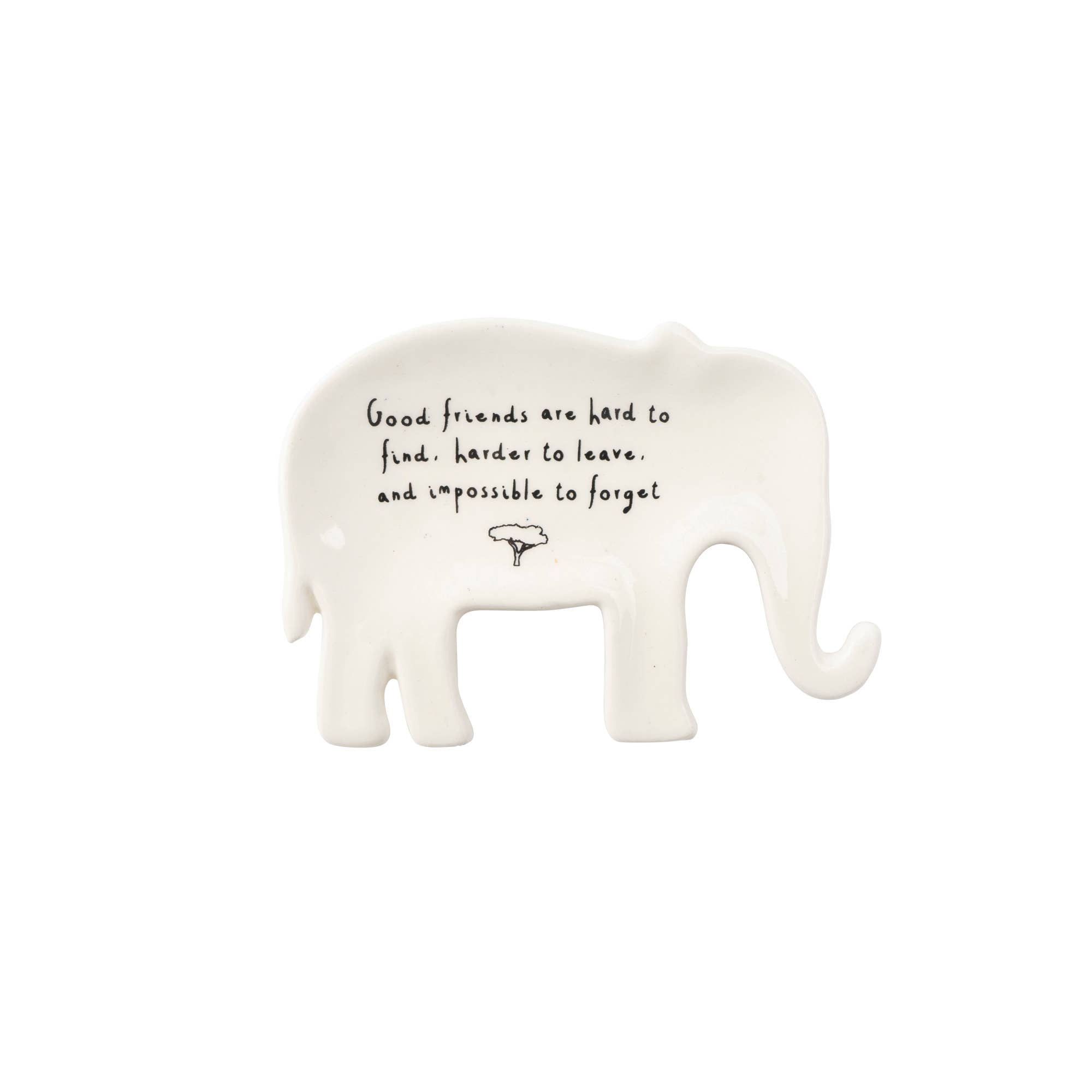 Send With Love Elephant Ring Dish