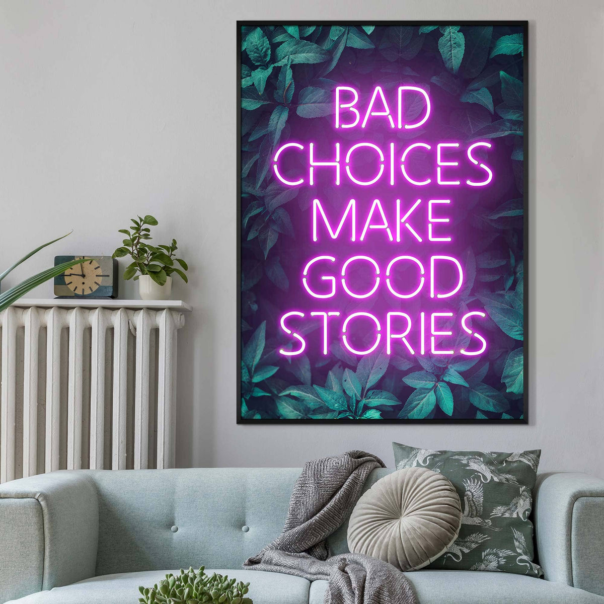 Bad Choices Make Good Stories Print: Matte / 8 ¼ x 11 ¾ in | 21x30 cm