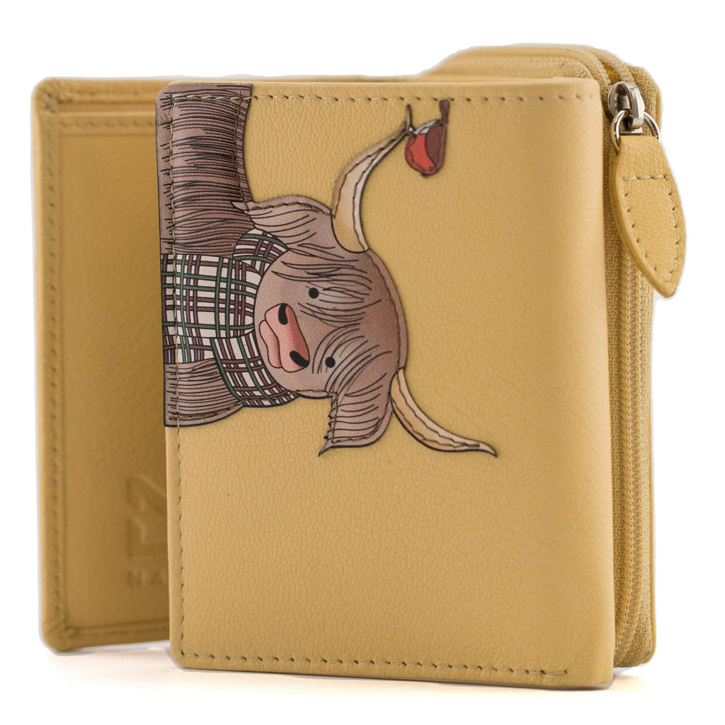 Callum The Coo Med Tri Fold - 3665 23: Yellow