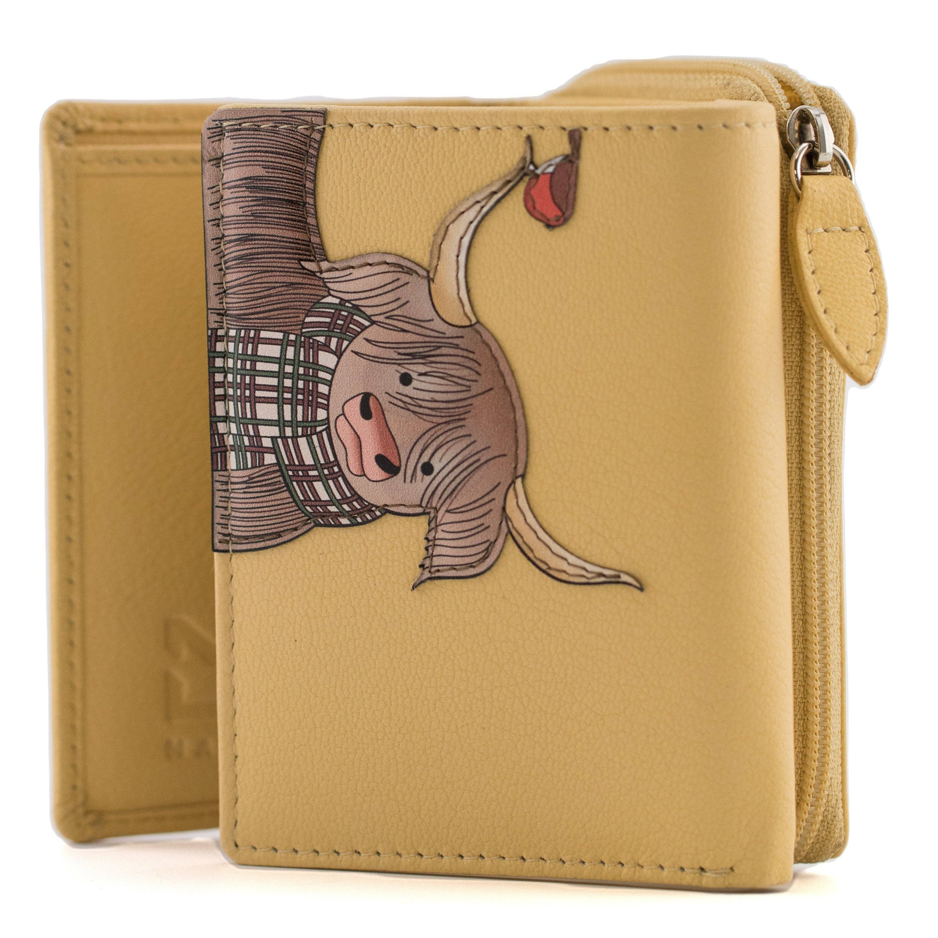 Callum The Coo Med Tri Fold - 3665 23: Yellow