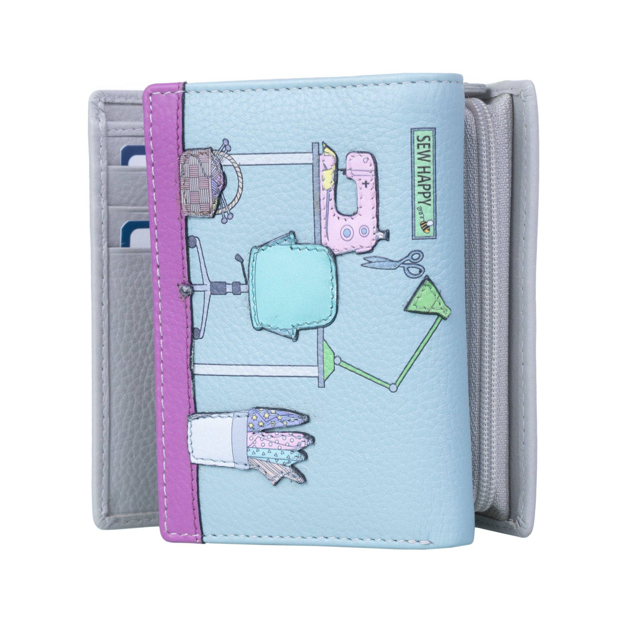 The Sewing Room Tri Fold Purse