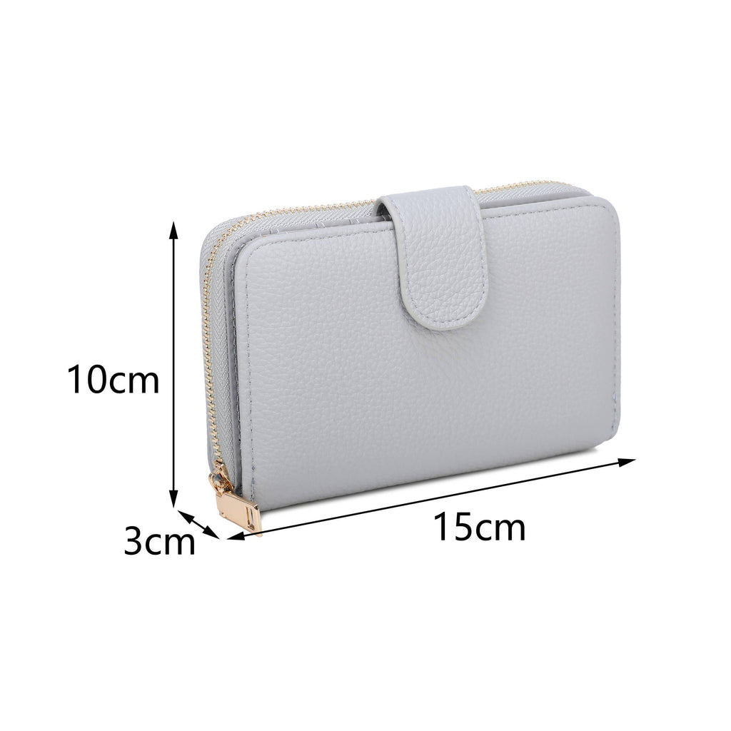 RF034 RFID Medium Purse: Blue