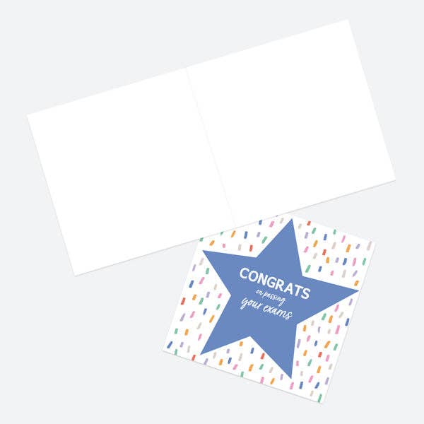 Congratulations Card - Shining Star Exams