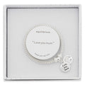 Equilibrium Silver Plated Mesh Tree of Life Bracelet