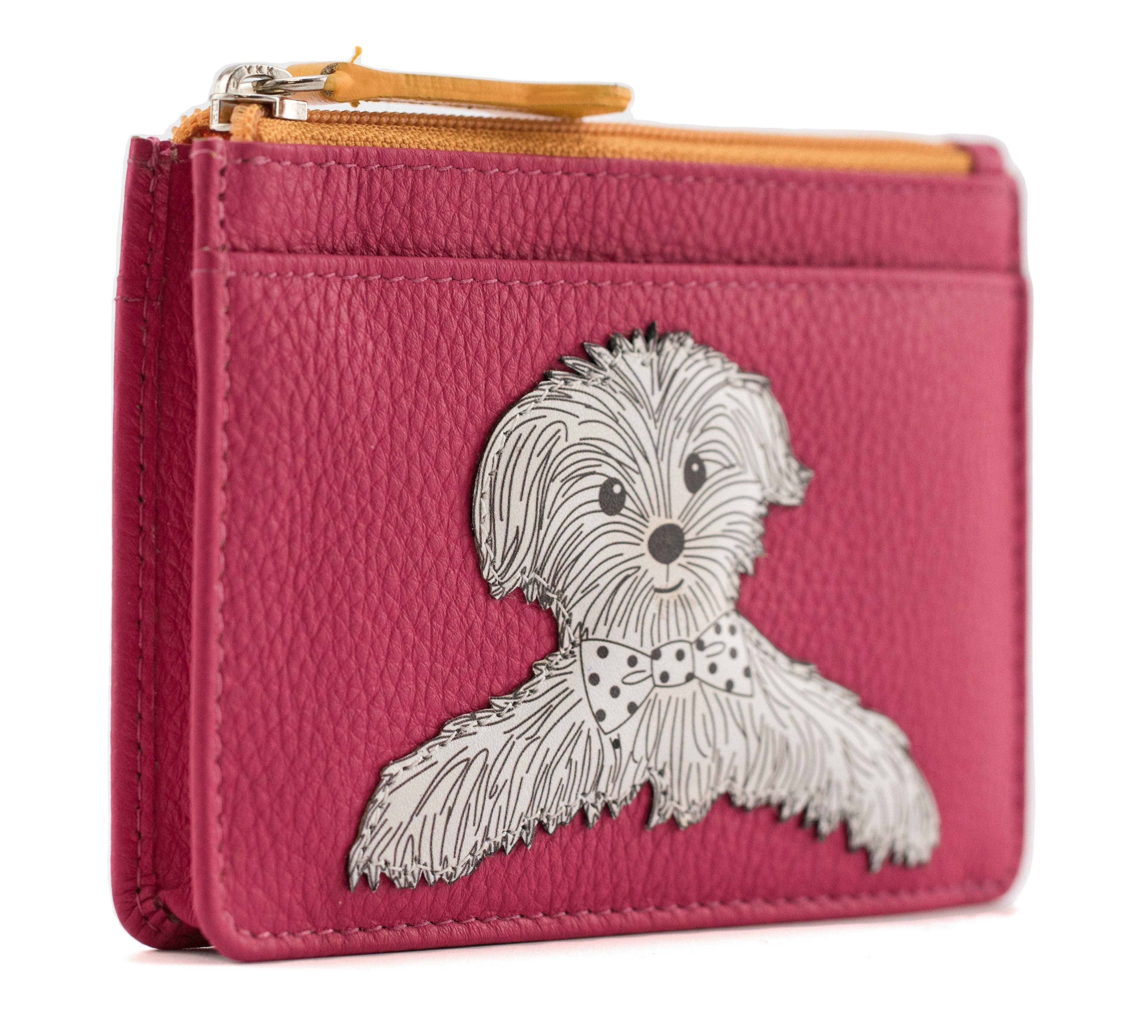 Coco Pup Coin Purse & Card Holder - 43 4333: Pink