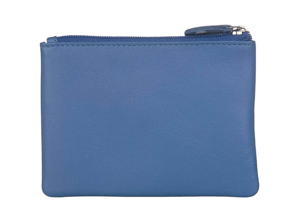 Peony Coin Purse: Purple