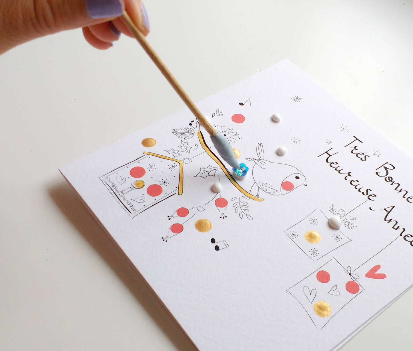 Friend Gin Cocktails Birthday - Hand-Finished Wholesale Card