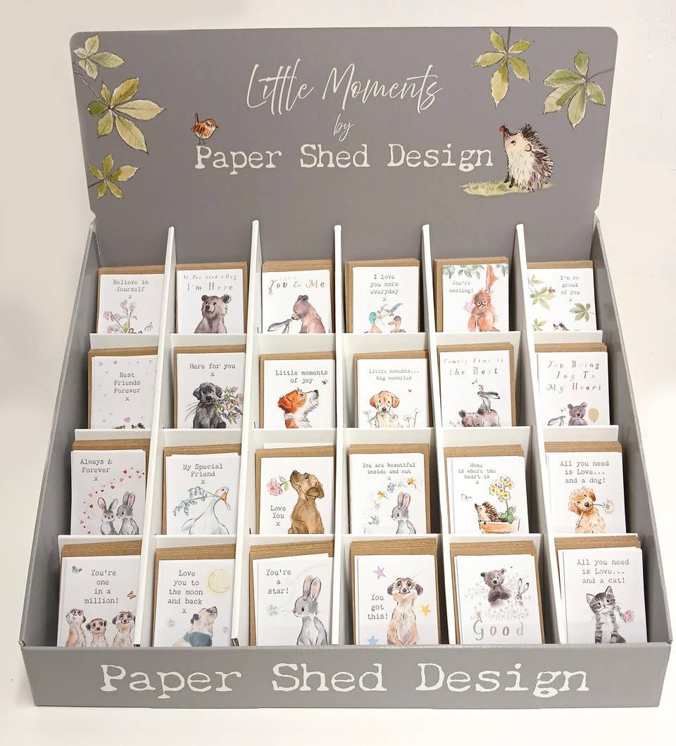 Little Moments Counter Package - 24 designs with FREE STAND