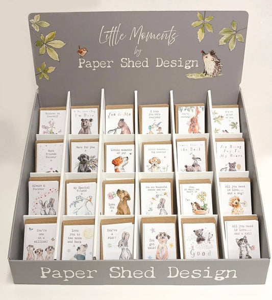 Little Moments Counter Package - 24 designs with FREE STAND