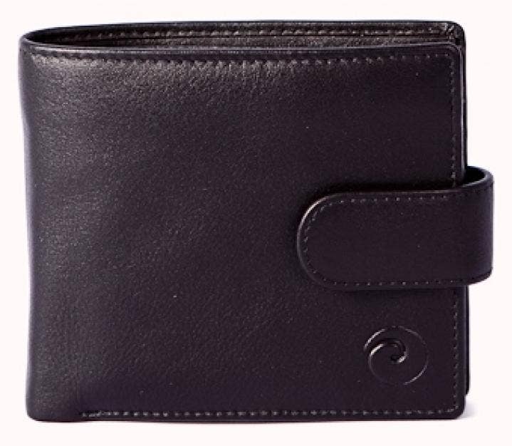 Origin Tab Wallet with Coin Pocket & RFID Protection: Black