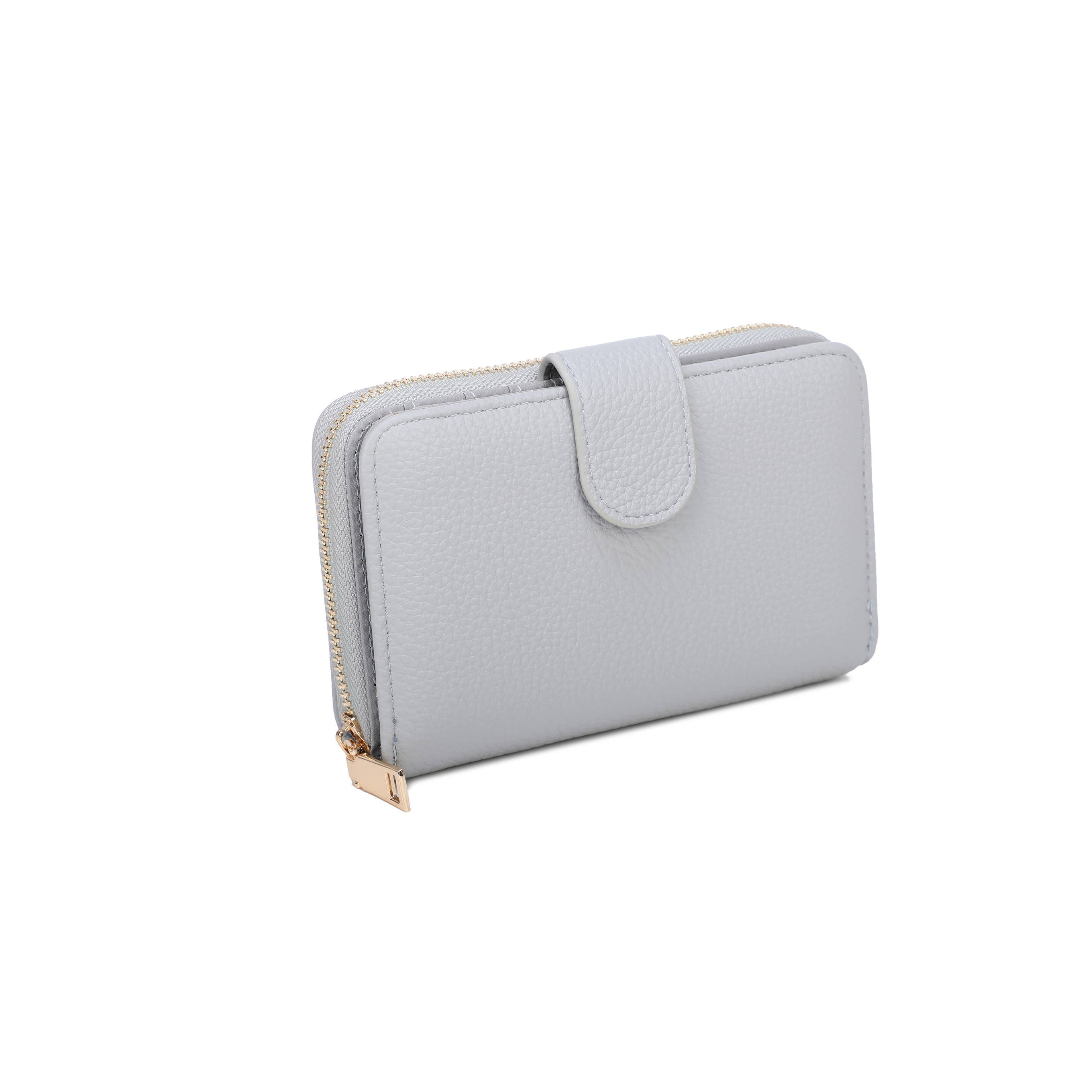 RF034 RFID Medium Purse: Blue