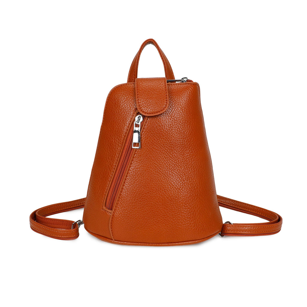 1052 Mini Bucket Backpack Zip Detail Style: Pink