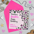 Leopard Love Sister Birthday