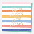 Luxury Foil Congratulations Card - You've Passed Your Exams