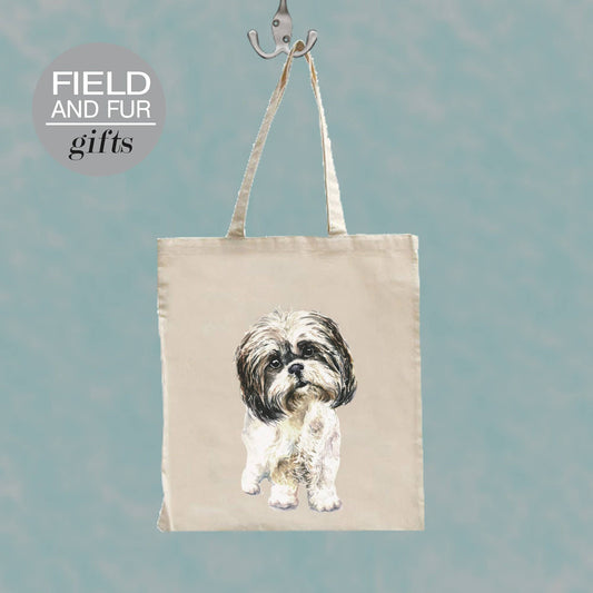 Elmo, Shih Tzu Tote Shopping Bag