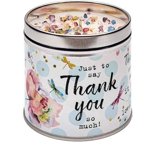 JUST BECAUSE CANDLES- THANK YOU