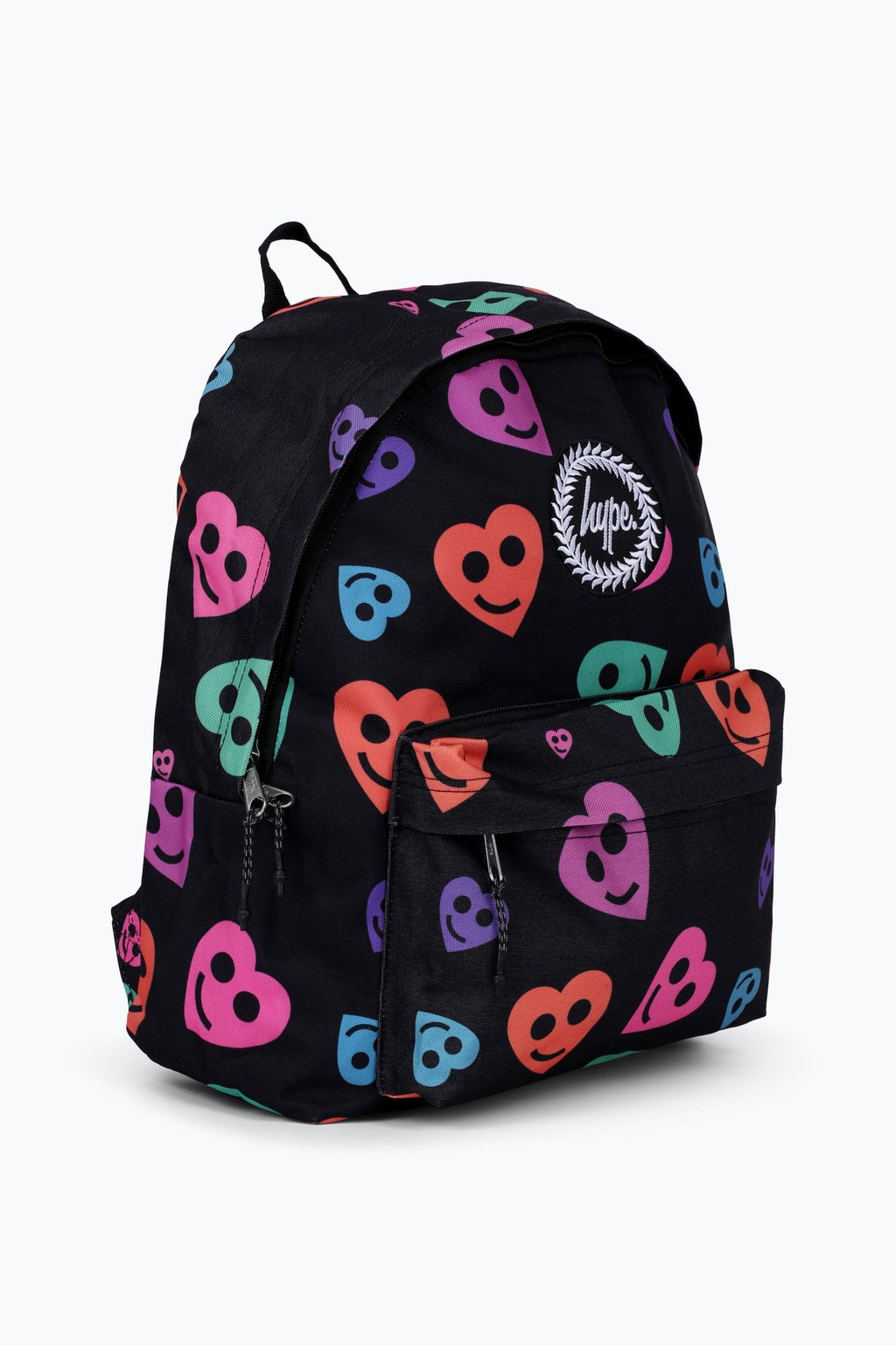 Hype Black Heart Smile Iconic Backpack