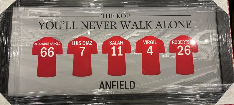 Liverpool FC Anfield Wall Art - You’ll Never Walk Alone Print