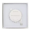 Equilibrium Elegant Silver Plated Bracelet